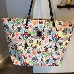 Disney Dooney and Bourke Nylon Sketch Tote